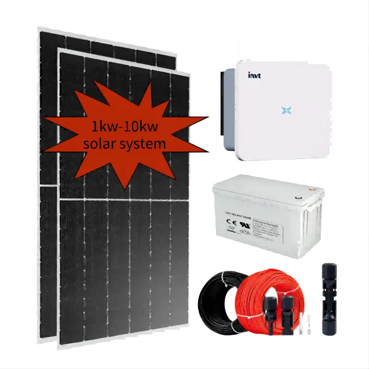 1kw-10kw Rooftop Off Grid Tie Solar Power System 1kw-10kw Rooftop Off Grid Tie Solar Power System